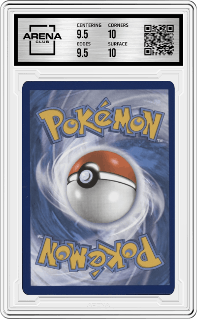 Double Turbo Energy from the 2022 Pokemon SWSH set graded by Arena Club and given an overall grade of 10.
