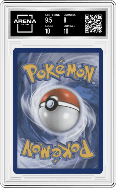  Oranguru from the 2020 Pokemon SWSH set graded by Arena Club and given an overall grade of 9.5.