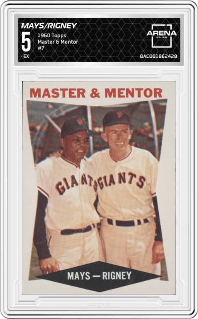 Willie Mays/Bill Rigney