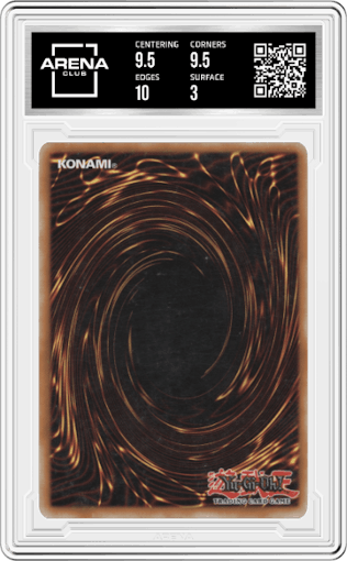 Snatch Steal from the 2005 Yu-Gi-Oh!  set graded by Arena Club and given an overall grade of 3.5.