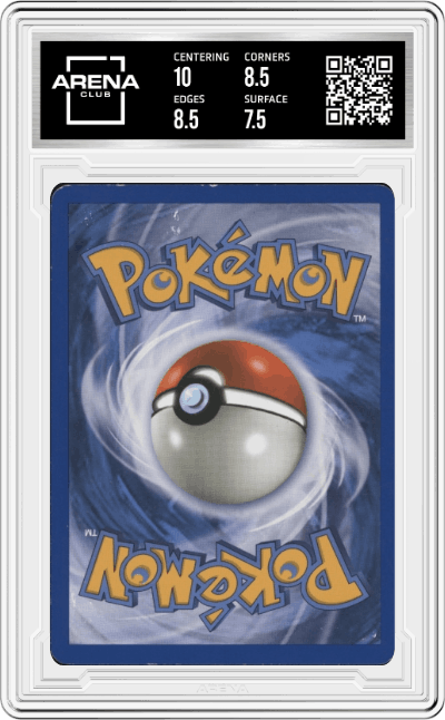 Ambipom from the 2007 Pokemon D & P set graded by Arena Club and given an overall grade of 8.