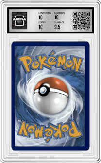 Origin Forme Palkia VSTAR from the 2023 Pokemon SWSH set graded by Arena Club and given an overall grade of 10.