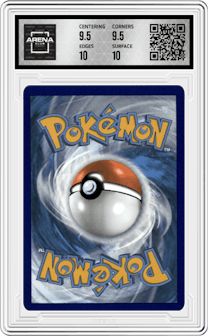 Friends in Sinnoh from the 2023 Pokemon SWSH set graded by Arena Club and given an overall grade of 10.