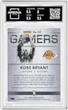 Kobe Bryant from the 2013-14 Panini Titanium set graded by Arena Club and given an overall grade of 8.5.