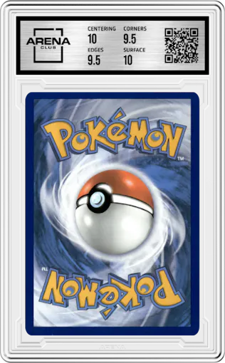 Snorlax from the 2022 Pokemon SWSH set graded by Arena Club and given an overall grade of 10.