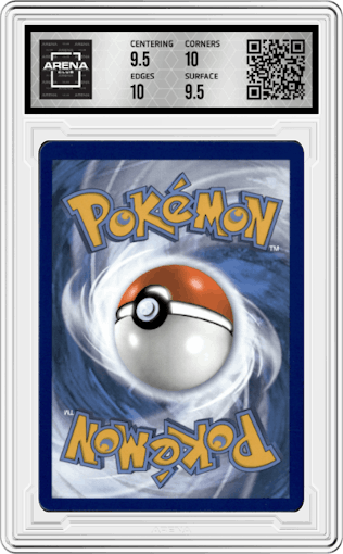 Grant from the 2022 Pokemon SWSH set graded by Arena Club and given an overall grade of 10.