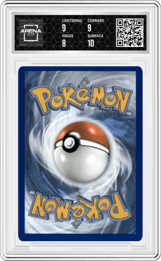 Claydol from the 2022 Pokemon SWSH set graded by Arena Club and given an overall grade of 8.5.