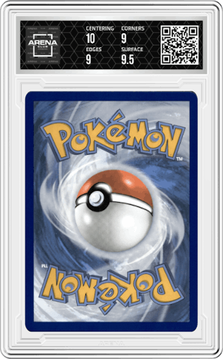 Galarian Stunfisk from the 2020 Pokemon SWSH set graded by Arena Club and given an overall grade of 9.5.