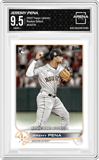 Jeremy Pena Houston Astros 2022 Topps Update # US276 Rookie