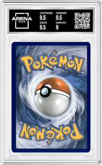 Seviper from the 2017 Pokemon S&M set graded by Arena Club and given an overall grade of 9.5.