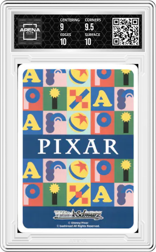 Marine Biology Laboratory, Dory & Hank from the 2022 Weiss Schwarz JPN set graded by Arena Club and given an overall grade of 9.5.