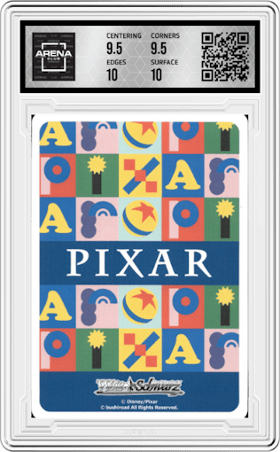 Dunbroch Royal Family from the 2022 Weiss Schwarz JPN set graded by Arena Club and given an overall grade of 10.