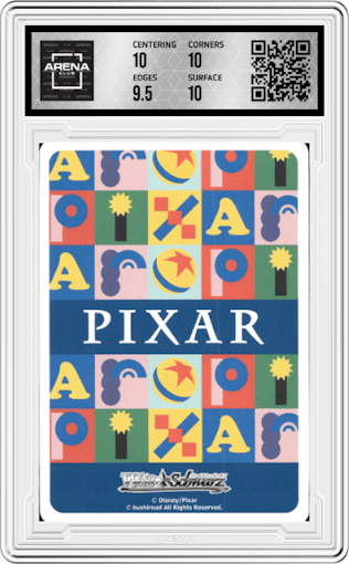 Flik from the 2022 Weiss Schwarz JPN set graded by Arena Club and given an overall grade of 10.