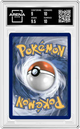 Umbreon & Darkrai GX from the 2020 Pokemon S&M set featuring a Tag Team Powers Collection parallel graded by Arena Club and given an overall grade of 9.5.