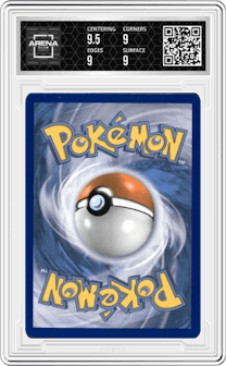 Charizard EX from the 2014 Pokemon XY set graded by Arena Club and given an overall grade of 9.