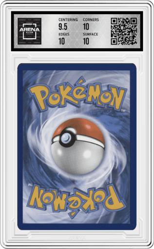 Regieleki Vmax from the 2022 Pokemon SWSH set graded by Arena Club and given an overall grade of 10.