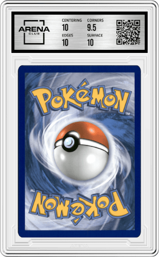 Charmander from the 2020 Pokemon Battle Academy set featuring a 16 parallel graded by Arena Club and given an overall grade of 10.