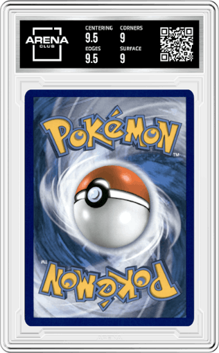 Poliwrath from the 2017 Pokemon S&M set graded by Arena Club and given an overall grade of 9.5.