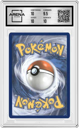 Mudkip from the 2021 Pokemon SWSH set graded by Arena Club and given an overall grade of 10.