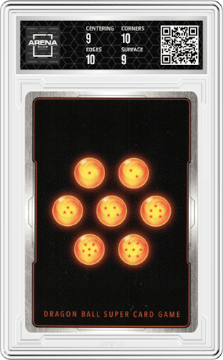 Begrudging Respect Piccolo from the 2018 Dragon Ball S set graded by Arena Club and given an overall grade of 9.5.