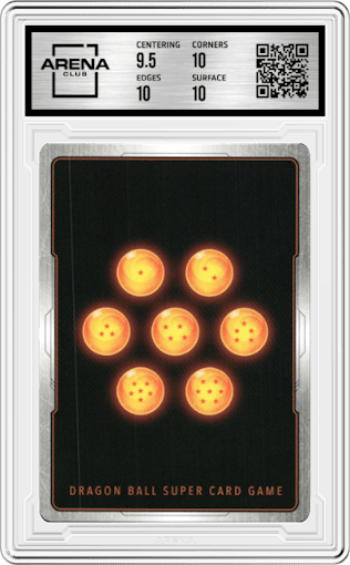 Hell Fighter 17, Calculated Cruelty from the 2023 Dragon Ball S set graded by Arena Club and given an overall grade of 10.