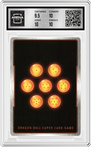 Paikuhan, Glimpse of Might from the 2022 Dragon Ball S set graded by Arena Club and given an overall grade of 10.