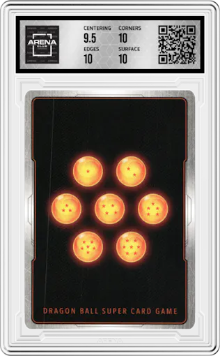 Cell, Common Enemy from the 2023 Dragon Ball S set graded by Arena Club and given an overall grade of 10.