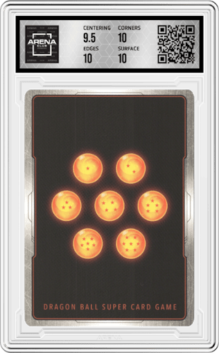 Android 17, Heeding the Call from the 2022 Dragon Ball S set graded by Arena Club and given an overall grade of 10.