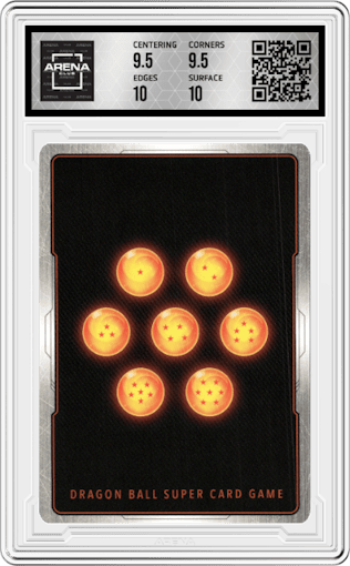 Dr. Gero, Evil's Inventor from the 2018 Dragon Ball S set graded by Arena Club and given an overall grade of 10.