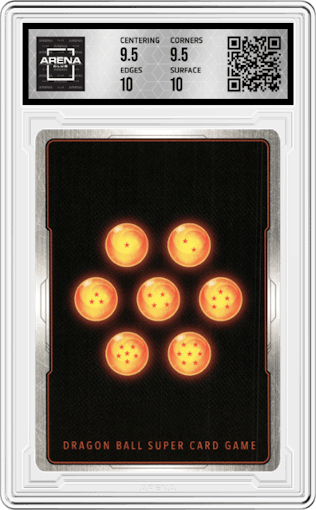 Cell, Perfection Reclaimed from the 2020 Dragon Ball S set graded by Arena Club and given an overall grade of 10.