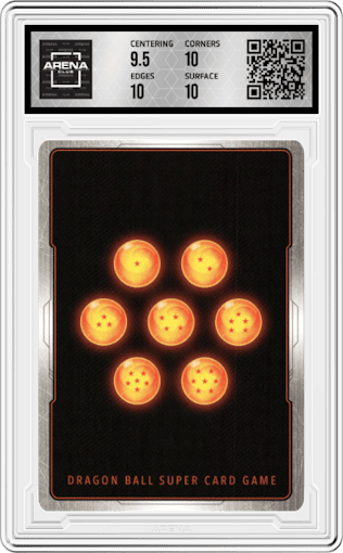 Zamasu, Plotting Eradication from the 2022 Dragon Ball S set graded by Arena Club and given an overall grade of 10.