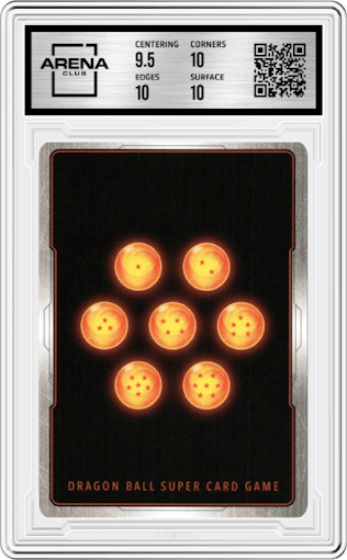 Kampari, Angel of Universe 3 from the 2022 Dragon Ball S set graded by Arena Club and given an overall grade of 10.