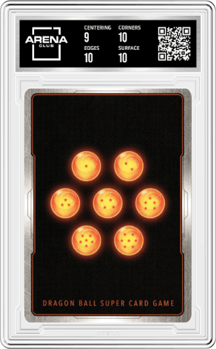 Demon God Gravy, Umbral Might from the 2022 Dragon Ball S set graded by Arena Club and given an overall grade of 9.5.