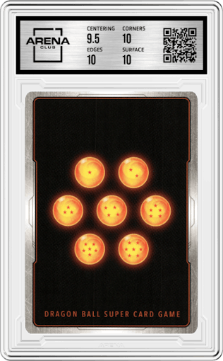 Android 17, Heeding the Call from the 2022 Dragon Ball S set graded by Arena Club and given an overall grade of 10.