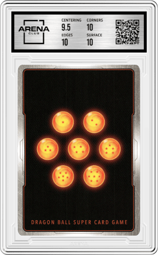 Invasion of the Dark Empire from the 2022 Dragon Ball S set graded by Arena Club and given an overall grade of 10.