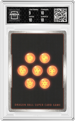 Elegant Assistance Heles from the 2018 Dragon Ball S set graded by Arena Club and given an overall grade of 9.5.