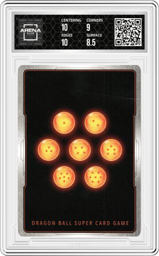 Prison Planet from the 2023 Dragon Ball S set graded by Arena Club and given an overall grade of 9.