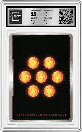 Fu, Scheming Overlord from the 2023 Dragon Ball S set graded by Arena Club and given an overall grade of 10.