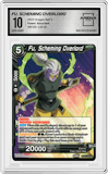 Fu, Scheming Overlord from the 2023 Dragon Ball S set graded by Arena Club and given an overall grade of 10.