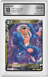 Dabura from the 2023 Dragon Ball S set graded by Arena Club and given an overall grade of 10.