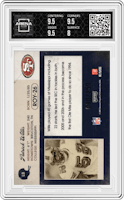 Patrick Willis from the 2007 Playoff Contenders set featuring a Gold Holofoil parallel graded by Arena Club and given an overall grade of 8.5.