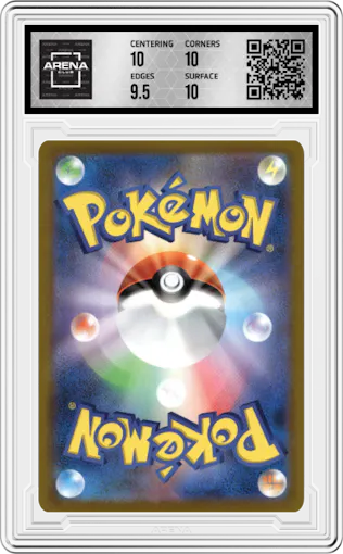 Hisuian Basculegion from the 2022 Pokemon SWSH JPN set graded by Arena Club and given an overall grade of 10.