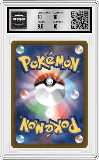 Vileplume from the 2022 Pokemon SWSH JPN set graded by Arena Club and given an overall grade of 10.