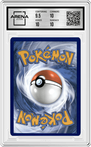 Arven from the 2023 Pokemon SV set graded by Arena Club and given an overall grade of 10.