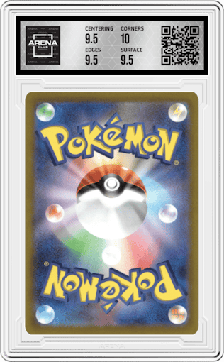 Melony from the 2022 Pokemon SWSH JPN set graded by Arena Club and given an overall grade of 10.