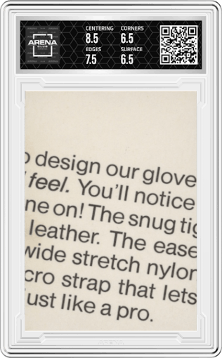 Nolan Ryan from the 1978 Hostess Cakes set featuring a 5 Pole Sub-Type 1 parallel graded by Arena Club and given an overall grade of 7.