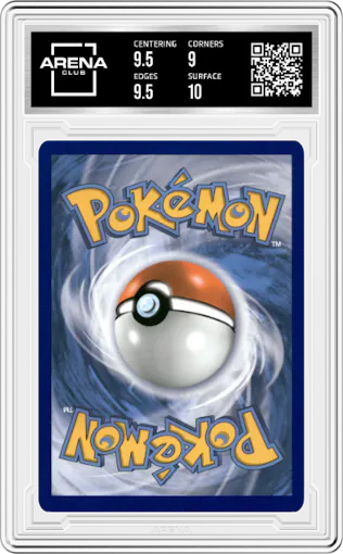 Inteleon from the 2020 Pokemon SWSH set graded by Arena Club and given an overall grade of 9.5.