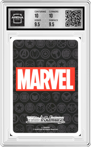 Groot, Tree-shaped Humanoid from the 2021 Weiss Schwarz JPN set graded by Arena Club and given an overall grade of 10.
