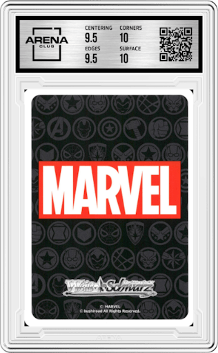 Loki, God of Mischief from the 2021 Weiss Schwarz JPN set graded by Arena Club and given an overall grade of 10.