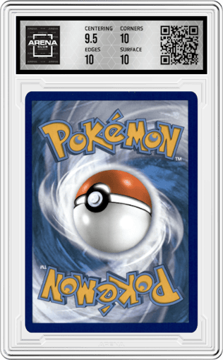 Aggron VMAX from the 2022 Pokemon SWSH set graded by Arena Club and given an overall grade of 10.